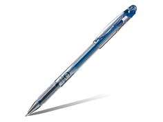 Ручка гелевая Pentel Slicci 0.7mm корпус Blue, стержень Blue BG207-C