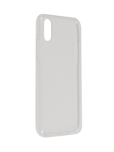 Аксессуар Чехол SkinBox для APPLE iPhone XS Slim Silicone Transparent T-S-AIXS-006