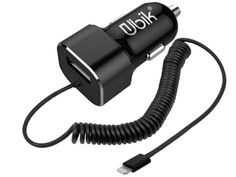 Зарядное устройство Ubik UCP12L 1xUSB 2.4A Black
