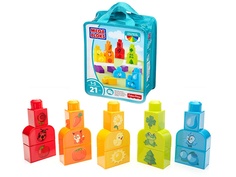 Конструктор Mattel Fisher-Price Mega Bloks Изучаем цвета DXH33