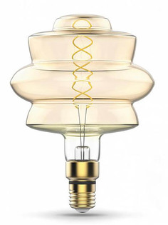 Лампочка Gauss Vintage Filament Flexible BD180 E27 8W 560Lm 2400K Golden 161802008