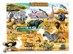 Пазл Глобусный мир Животный мир саванны 30067
