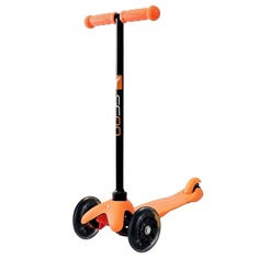Самокат Y-Scoo mini Shine A-5 Orange со светящими колесами