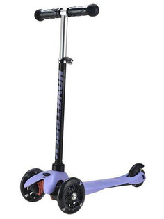Самокат Novatrack Disco-Kid Black-Purple 120H.DISCOKIDS.BVL9