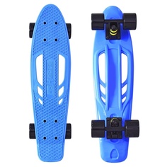 Скейт Y-Scoo Skateboard Fishbone 22 Blue-Black 405-B