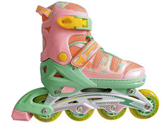 Коньки Tech Team Military р.30-33 Pink