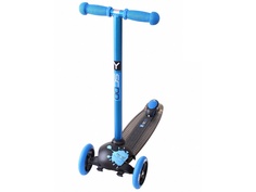 Самокат Y-Scoo RT Trio Diamond 120 Monsters 1 высота Blue Ziggi