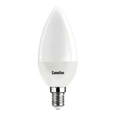 Лампочка Camelion E14 C35 8W 220V 4500K 750Lm LED8-C35/845/E14
