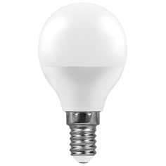Лампочка Feron LB-550 E14 9W 230V 6400K 840Lm G45 25803