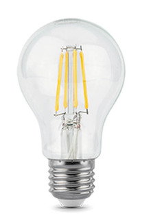 Лампочка Gauss Filament E27 A60 10W 970Lm 4100K Step Dimmable 102802210-S
