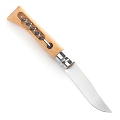 Нож Opinel №10 со штопором 001410 - длина лезвия 100мм