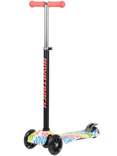 Самокат Novatrack RainBow Pink 120RAINBOW.WPN8