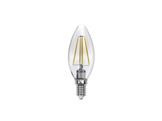 Лампочка Uniel LED C35 E14 6W 200-250V 3000K 500Lm Warm Light LED-E14/C35-6W/NW/CL PLS02WH
