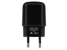 Зарядное устройство Krutoff CH-02M 2.1A USB - MicroUSB Black 03565