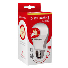 Лампочка Экономка E27 A60 14W 230V 3000K EcoL14WA60230vE2730
