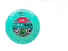 Зубная нить Splat Dental Floss мятная с волокнами серебра 30m ФС-604