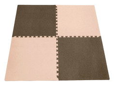 Развивающий коврик Экопромторг Мягкий пол универсальный Beige-Brown 60МП7502/4625
