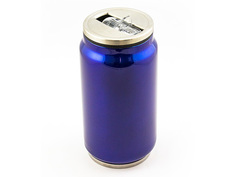 Термокружка Эврика Банка 330ml Blue 99004