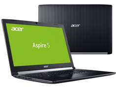 Ноутбук Acer Aspire A517-51G-52GJ NX.GVPER.017 (Intel Core i5-7200U 2.5 GHz/8192Mb/1000Gb/DVD-RW/nVidia GeForce MX130 2048Mb/Wi-Fi/Bluetooth/Cam/17.3/1920x1080/Linpus)