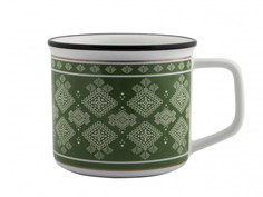 Кружка Эврика Зимние узоры 250ml Green 99390