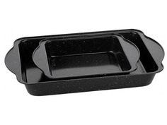 Набор форм для запекания Walmer Black Marble 2шт W12022495
