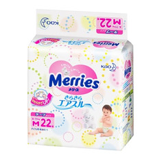 Подгузники Merries M 6-11кг 22шт 62020403