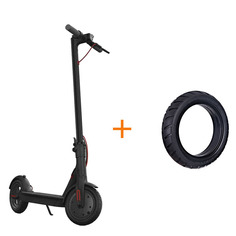 Электросамокат Xiaomi Mijia Electric Scooter M365 Black NewGen 2.0 & комплект покрышек FBC4004GL