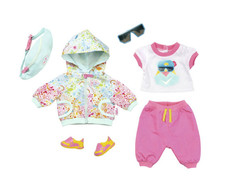 Одежда для куклы Zapf Creation Baby Born для велосипедной прогулки Делюкс 827-192