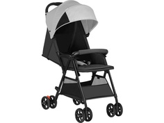 Коляска Xiaomi Qborn Lightweight Folding Stroller TQ02OS Grey