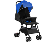 Коляска Xiaomi Qborn Lightweight Folding Stroller TQ02OS Blue