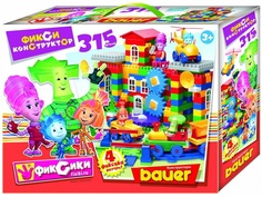 Конструктор Bauer Нолик + Симка + Папус + Мася Фиксики 314 Бауэр