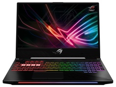 Ноутбук ASUS ROG Scar II GL504GV-ES112 90NR01X1-M02090 (Intel Core i5-8300H 2.3 GHz/16384Mb/512Gb SSD/nVidia GeForce RTX 2060 6144Mb/Wi-Fi/Bluetooth/Cam/15.6/1920x1080/DOS)