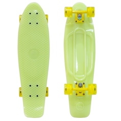 Скейт Y-Scoo Big Fishskateboard Glow 27 Yellow-Yellow 402E-Y