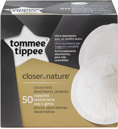 Одноразовые вкладыши для бюстгальтера Tommee Tippee (50шт) 43123841