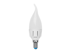 Лампочка Uniel LED CW37 E14 7W 175-250V 4500K 600Lm Daylight LED-CW37-7W/NW/E14/FR PLP01WH
