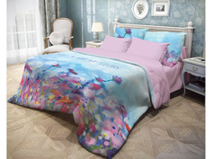 Постельное белье Волшебная ночь Прованс Memory Комплект семейный Ранфорс 706808