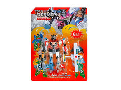 Робот Joy Toy Комбат с самолетом 6 в 1 58365