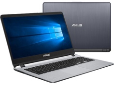 Ноутбук ASUS VivoBook X507UF-BQ205T Grey 90NB0JB1-M02480 (Intel Core i3-7020U 2.3 GHz/6144Mb/1000Gb/nVidia GeForce MX130 2048Mb/Wi-Fi/Bluetooth/Cam/15.6/1920x1080/Windows 10 Home 64-bit)