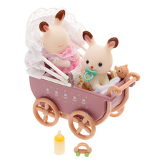 Игрушка Игровой набор Sylvanian Families Двойняшки в коляске 2206