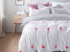 Постельное белье Cleo Satin Lux 41/343-SL Комплект Дуэт Сатин