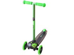 Самокат Y-Scoo RT Trio Diamond 120 Monsters 1 высота Green Zoko