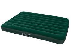 Надувной матрас Intex Full Downy Bed 137x191x22cm + насос 66928