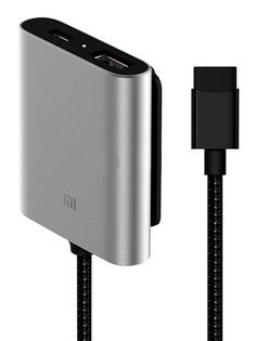 Зарядное устройство Xiaomi Car Charger QC 3.0 USB-A + USB-C CCPJ01ZM