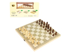 Игра Veld-Co 3в1 Шахматы, шашки, нарды 71968