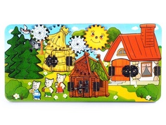 Сортер Нескучные игры BusyBoard Три поросенка 8012