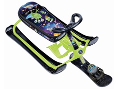 Снегокат Nika Кросс СНК/П Пришельцы Lime Green