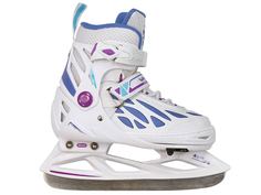 Коньки Tech Team WAN2 Girl 2020 р.35-38 White-Blue