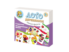 Настольная игра Десятое Королевство Лото Овощи и фрукты 01996