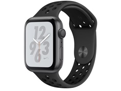 Умные часы APPLE Watch Nike+ Series 4 44mm Space Grey Aluminium Case with Anthracite-Black Nike Sport Band MU6L2RU/A