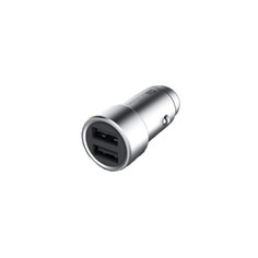 Зарядное устройство Xiaomi Car Charger 2xUSB 3.6A 18W Silver CC05ZM
